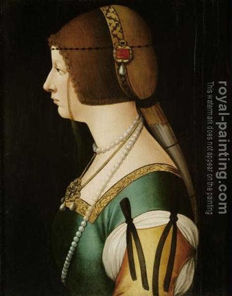 Giovanni Ambrogio De Predis : Empress Bianca Maria